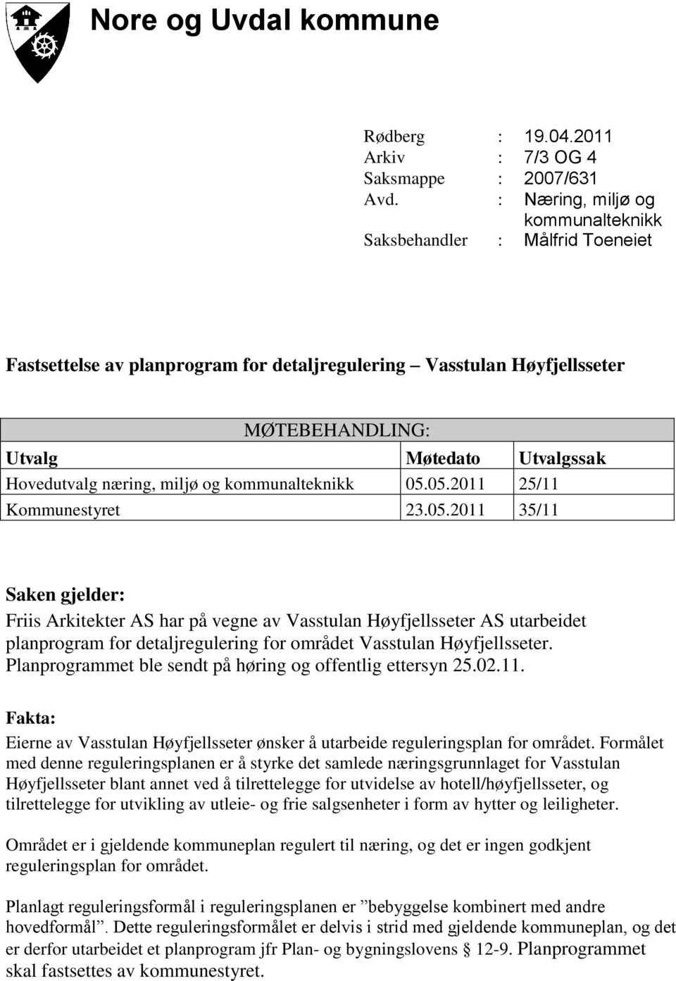 næring, miljø og kommunalteknikk 05.