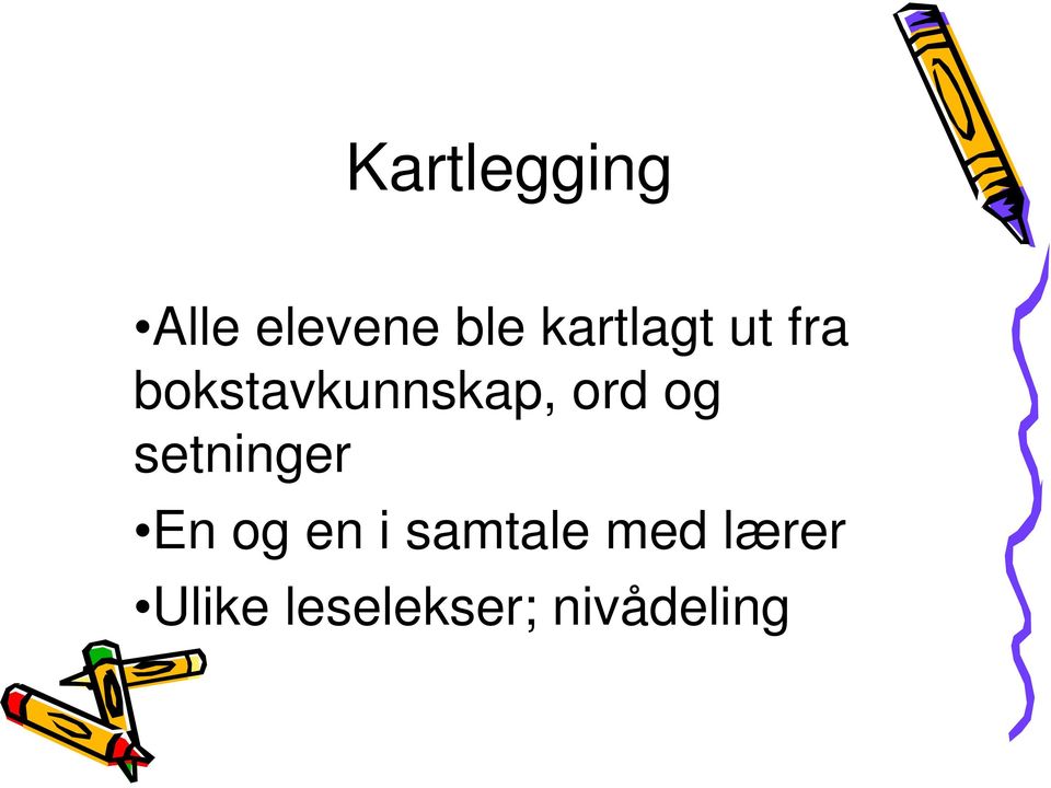 ord og setninger En og en i