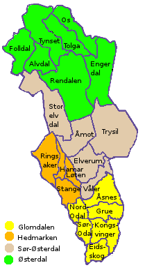 MAJORITETSEIERE I REGIONENE I HEDMARK Hedmark Antall eier Antall årsverk Andel årsverk i sin region Hamarregionen 995 6746 50 %