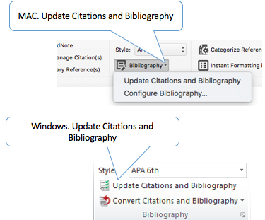 Style/Update & citations and bibliography. Endre stilen og oppdatere kilde og litteraturlisten. Formaterte og uformaterte kilder 1.