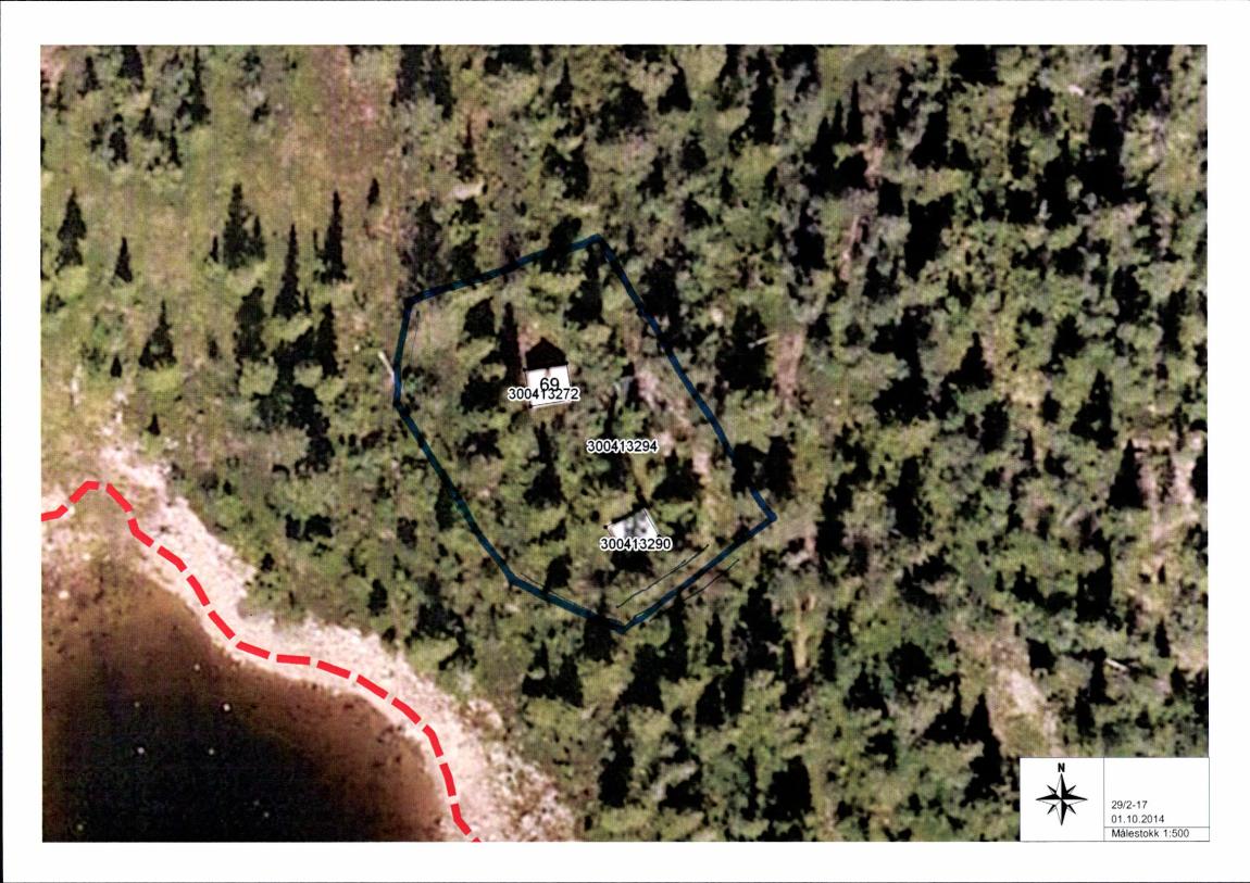 Omsøkt areal ligg innom LNF og hovuddelen også innom 50 meter frå Skjesvatn. Frådeling inneber då endra arealføremål frå LNF til fritidsbustad.