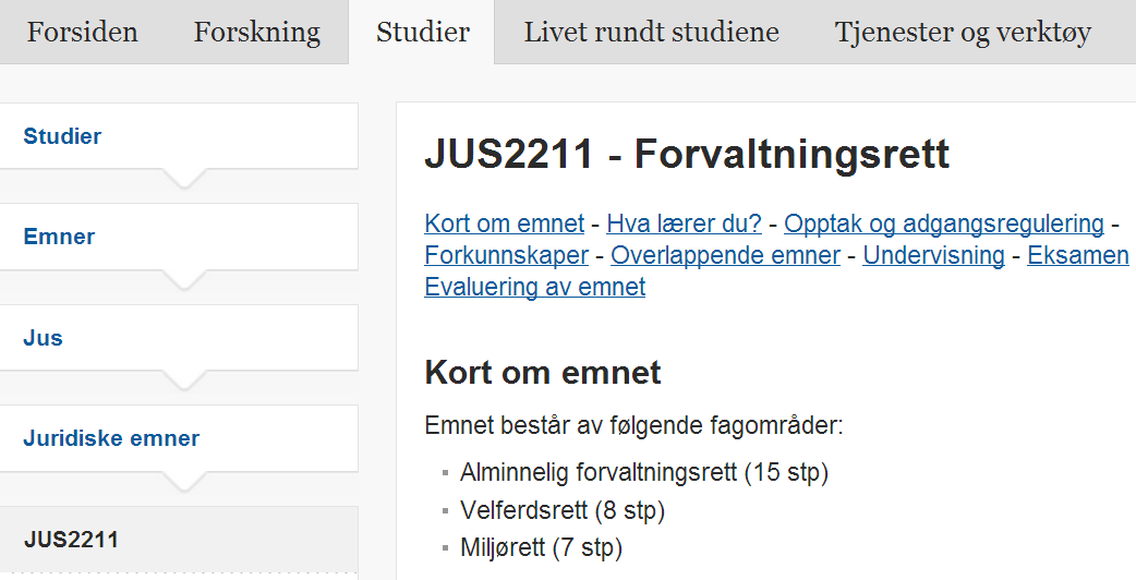 Hva er velferdsrett? plassering av faget: en del av forvaltningsretten Hva er velferdsrett?