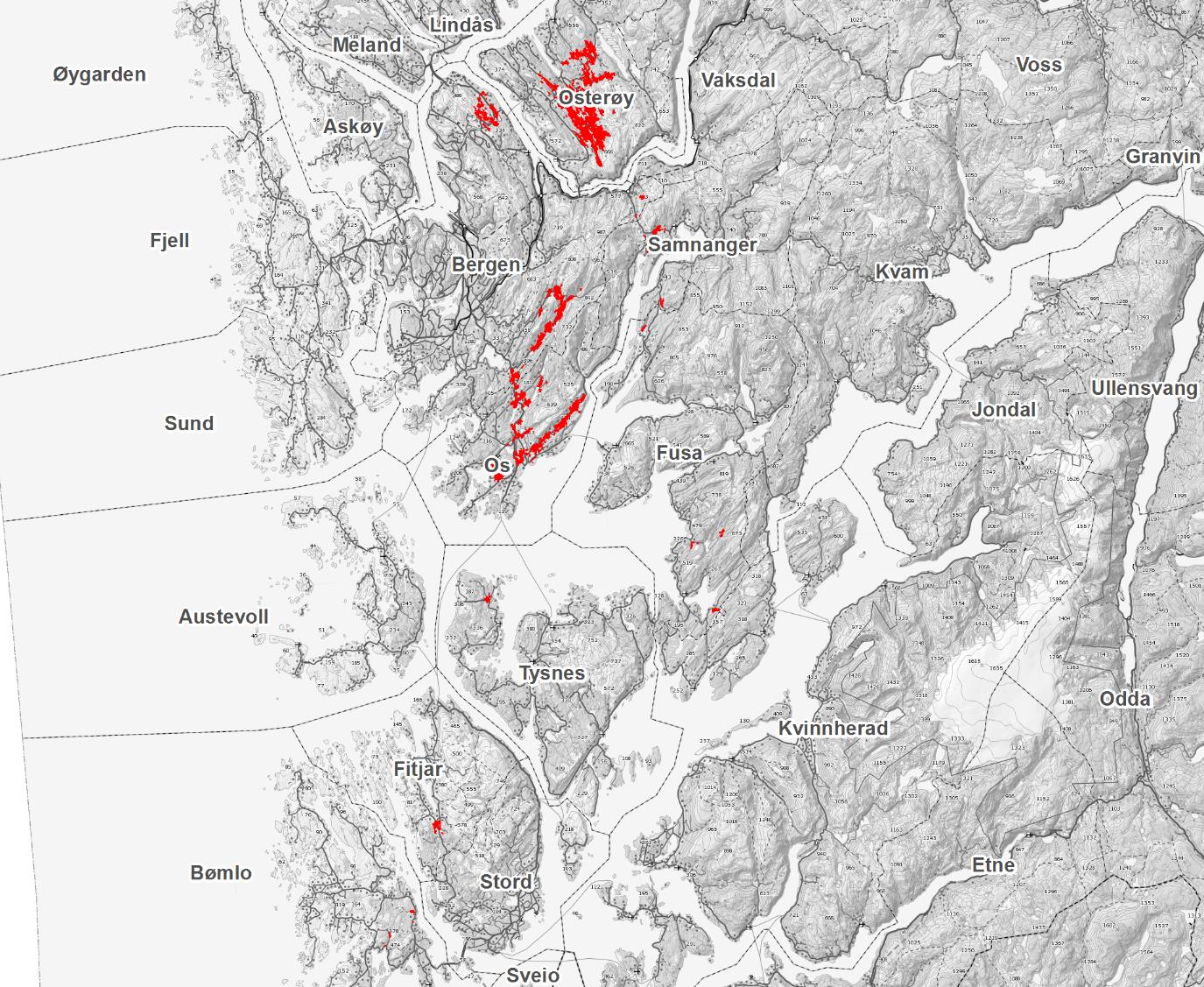 Status elvemusling Hordaland 2015