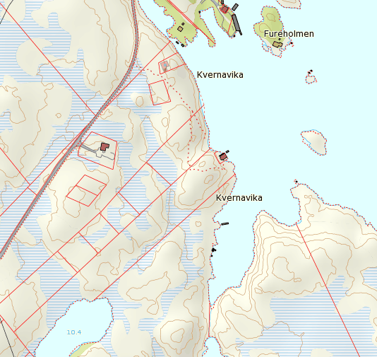 Planområde i Naturbase kart frå miljodirektoratet.no og artskart. Føre-var-prinsippet etter nml. 9.