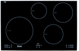 mm Ø, 1400 W, booster 1800 W Høyre bak: 140 200 mm Ø, 1850 W, booster 2900 W Høyre foran: 140 200 mm Ø, 1850 W, booster 2900 W Total tilkoblingsverdi: 7,40 kw BETJENINGSKOMFORT Frontbetjening via