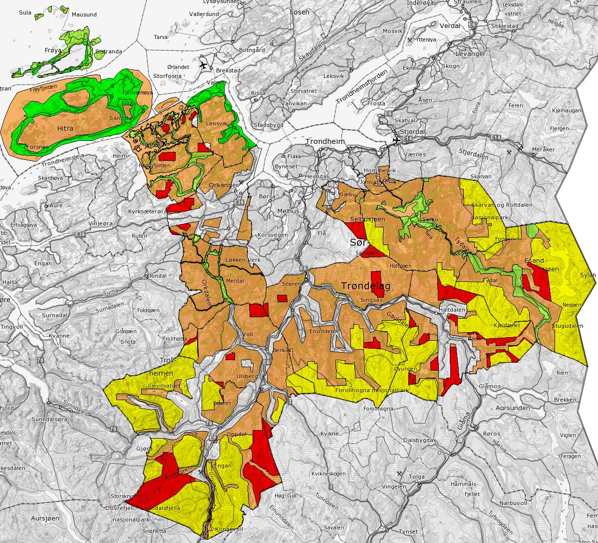 Pågående FKB-prosjekt Prosjekter med oppstart i 2015: Hitra/Frøya/Agdenes 2015: Leveres fra firma vinteren 2016 FKB-C Sør-Trøndelag 2015: Leveres fra firma kontinuerlig fram mot sommeren 2016