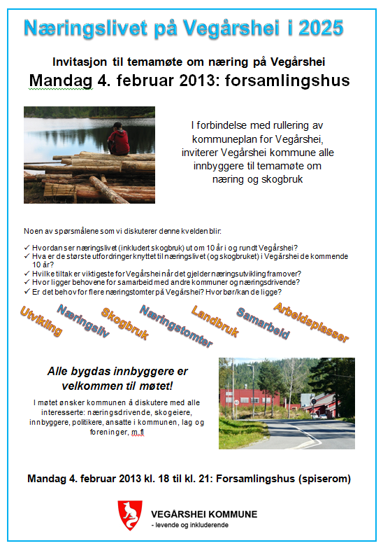 Annonsering av møter: Kommunens Hjemmeside E-post Brev: spesielt