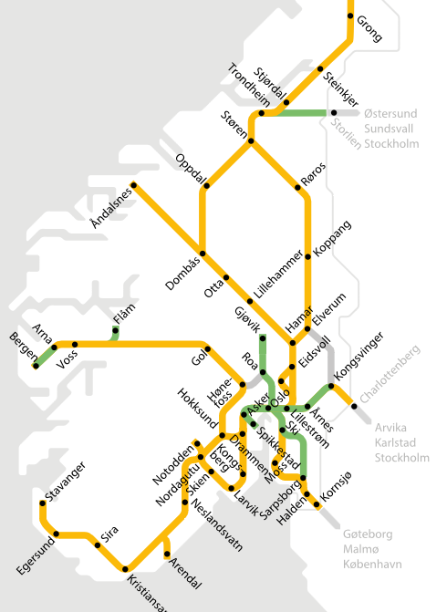 Behv fr ny gdsstrategi på bane Gdset sm fraktes på bane er ikke lkalisert i bymrådene men det er de fleste terminalene. En ny terminalstrategi behøves, både av knkurransemessige g av øknmiske årsaker.