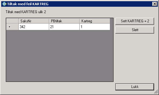 BYGNING Egenskaper dukker opp automatisk etterpå. Her må du fylle ut de røde feltene. Klikk OK når du har fylt ut ferdig. Deretter kommer neste vindu opp.