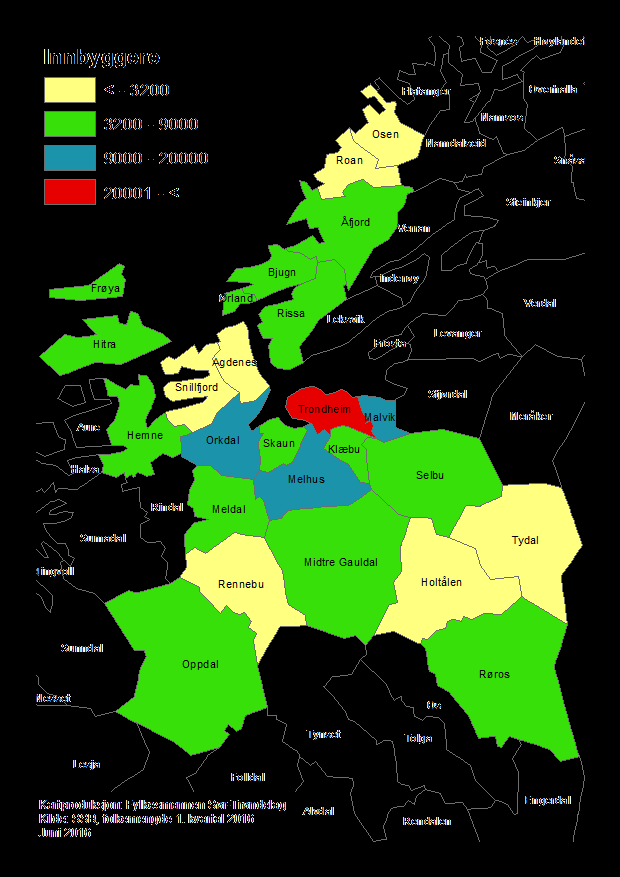 8 Dagens kommuner 7 kommuner under 3200 innbyggere (3 % av befolkningen) 14 kommuner mellom 3200 og 9000