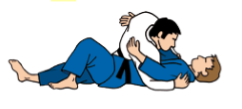 (arm/belte) Mune-gatame De-ashi-barai Mune-gatame