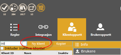 Klientoppsett Bli kjent med Klientoppsett Hva er en klient? En «klient» er en regnskapsenhet.