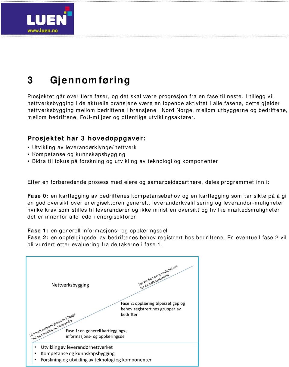 bedriftene, mellom bedriftene, FoU-miljøer og offentlige utviklingsaktører.