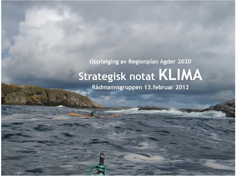 Strategisk notat KLIMA