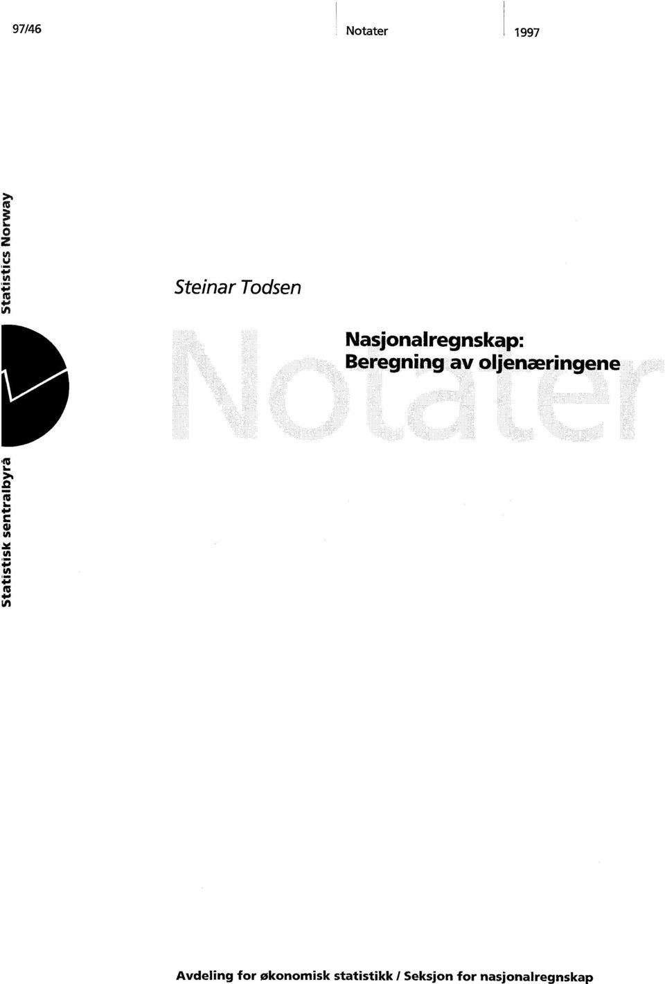 oljenæringene Avdeling for