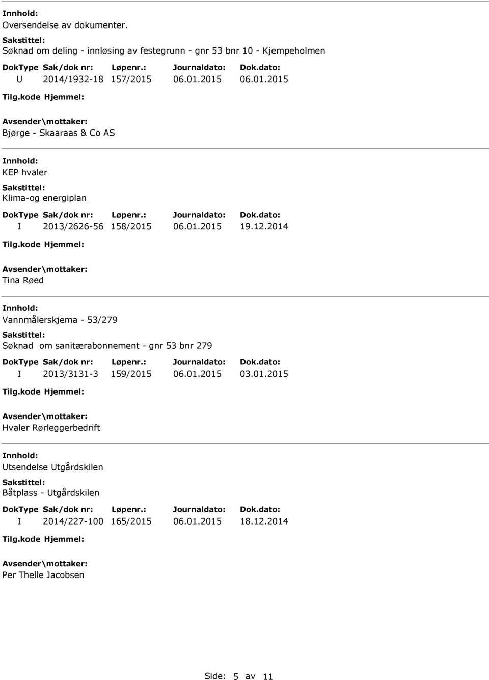 Co AS KEP hvaler Klima-og energiplan 2013/2626-56 158/2015 19.12.