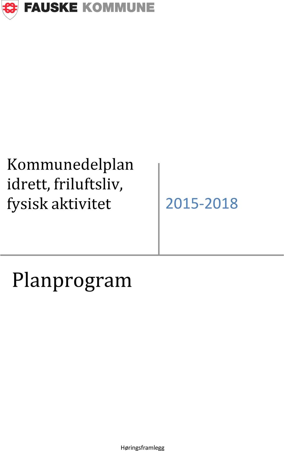 aktivitet 2015-2018