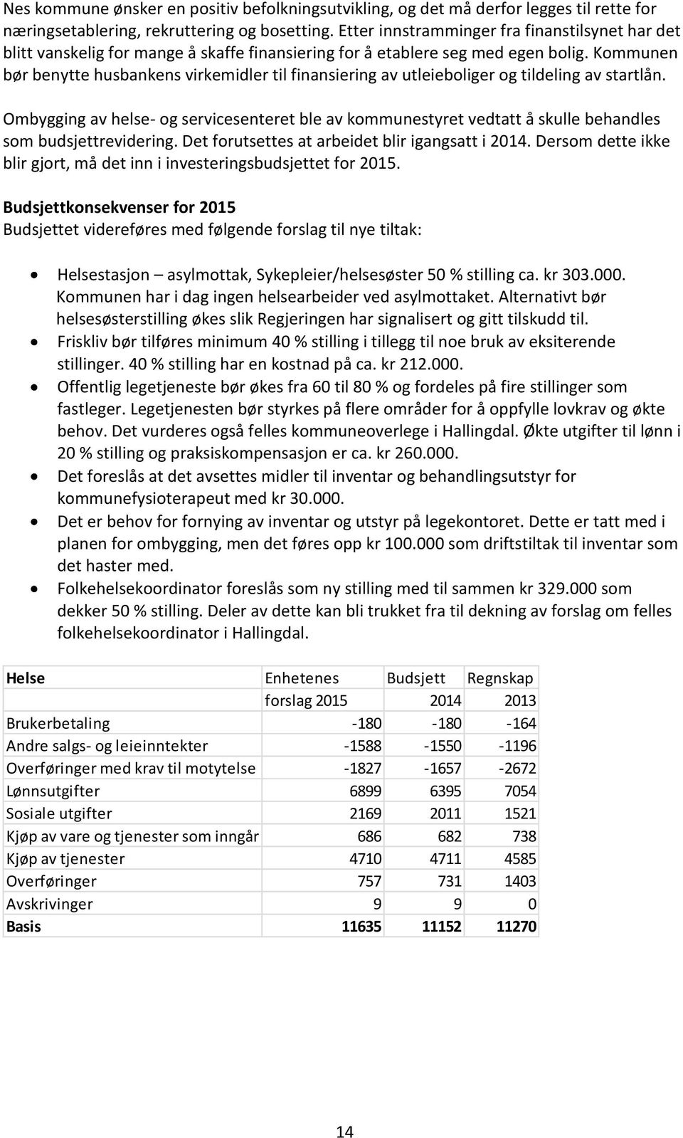 Kommunen bør benytte husbankens virkemidler til finansiering av utleieboliger og tildeling av startlån.