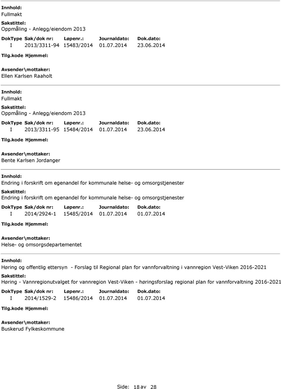 2014 Bente Karlsen Jordanger Endring i forskrift om egenandel for kommunale helse- og omsorgstjenester Endring i forskrift om egenandel for kommunale helse- og