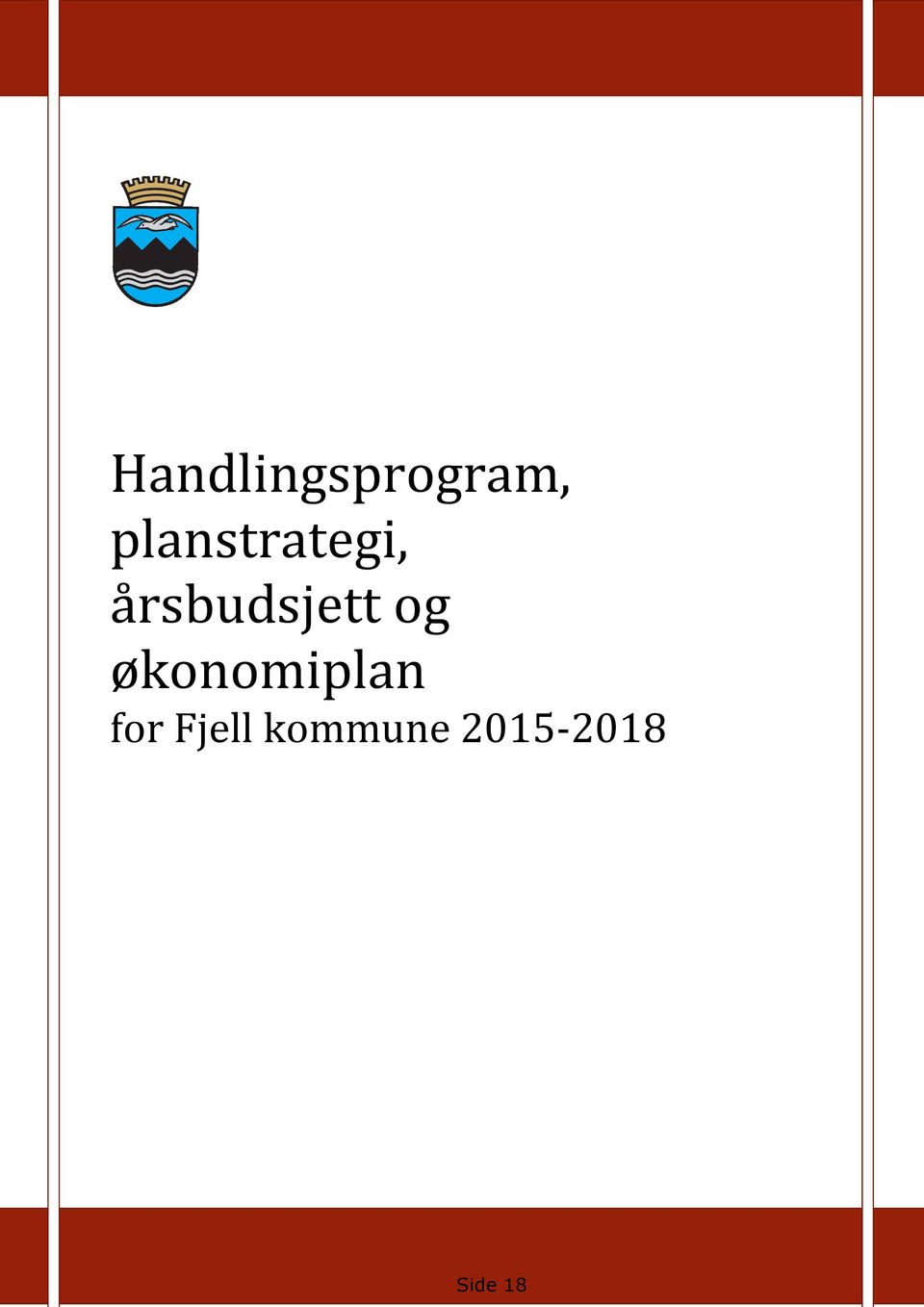 årsbudsjett og