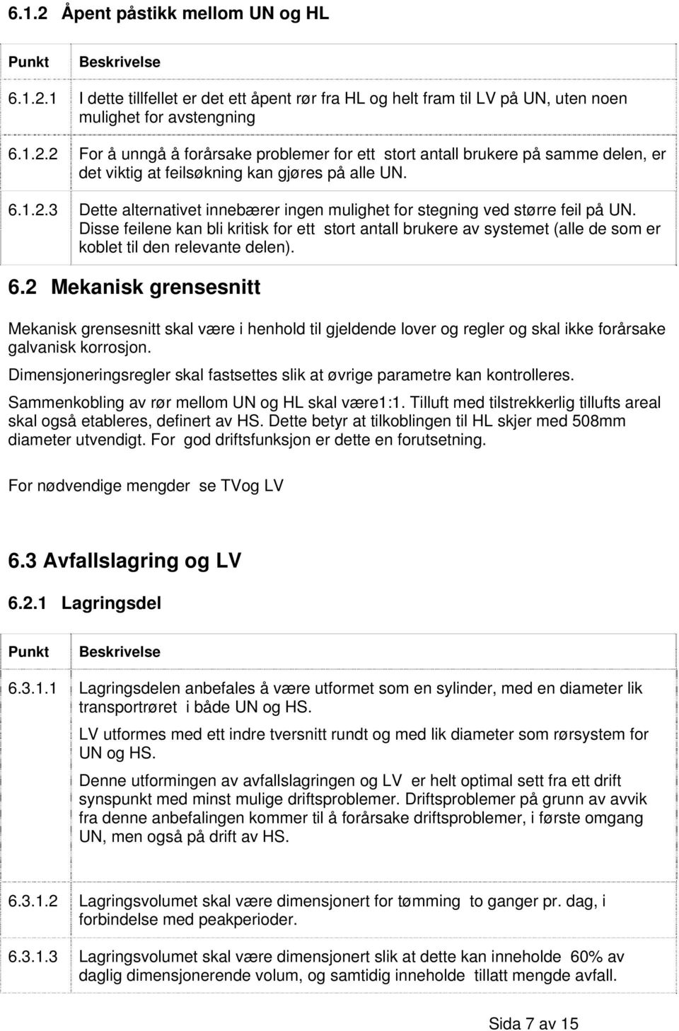 Disse feilene kan bli kritisk for ett stort antall brukere av systemet (alle de som er koblet til den relevante delen). 6.