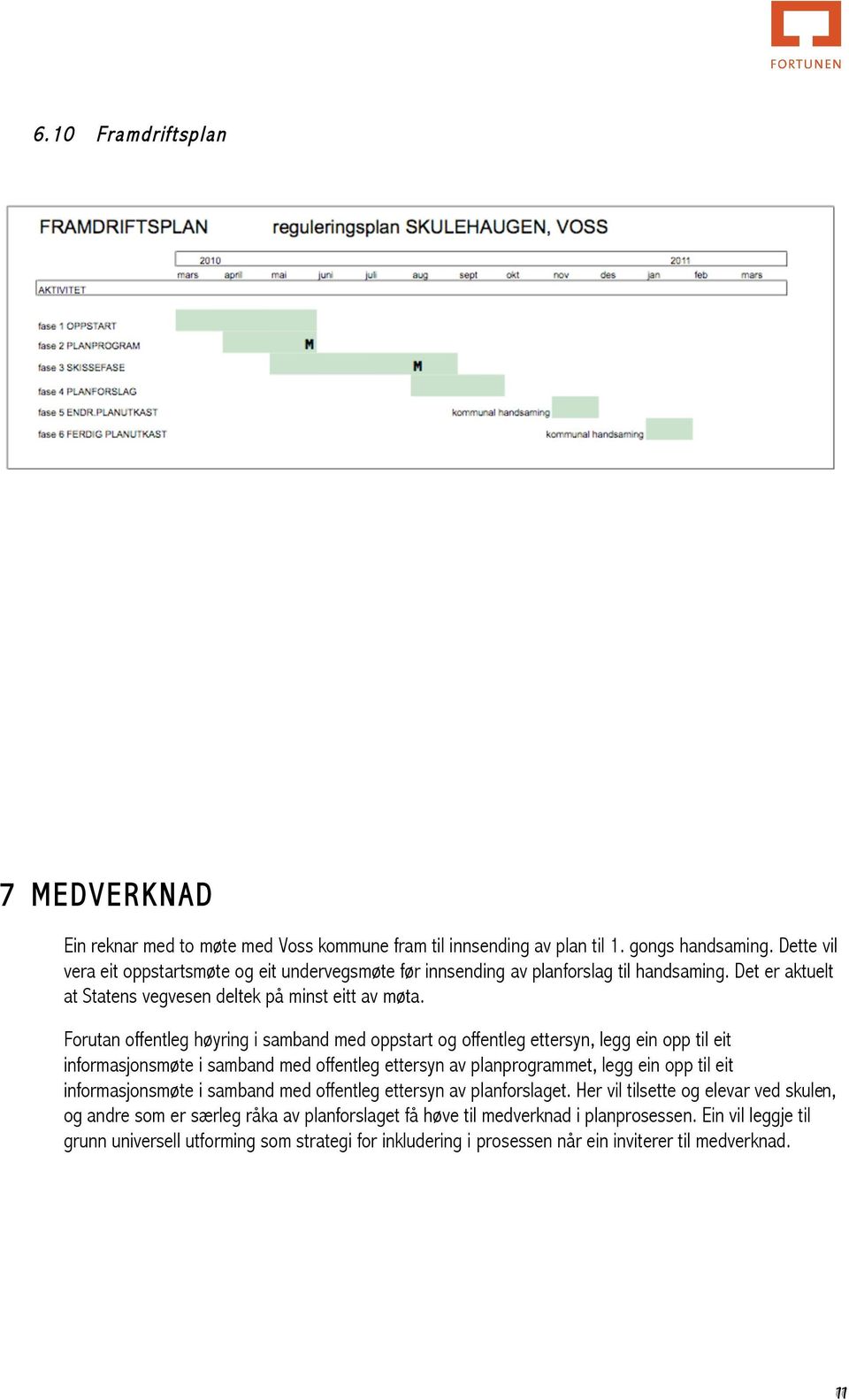 Forutan offentleg høyring i samband med oppstart og offentleg ettersyn, legg ein opp til eit informasjonsmøte i samband med offentleg ettersyn av planprogrammet, legg ein opp til eit