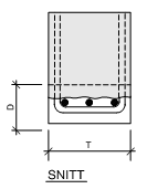 Dersom arealtillegg (prosess 88.3284) ikke benyttes, skal ikke enkeltskader regnes med mindre volum enn 0,1 dm³ (liter).