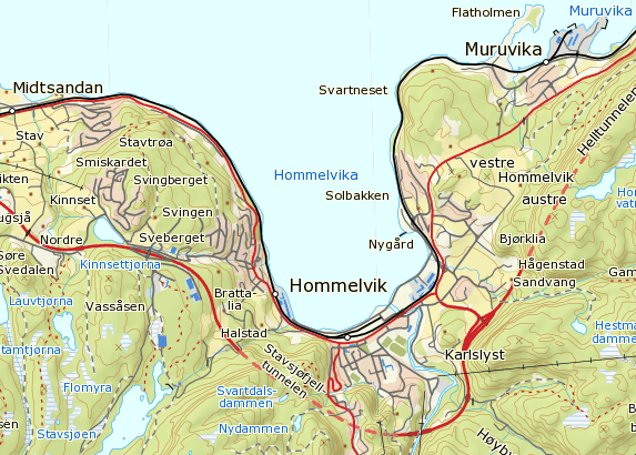 Motorer i utviklinga er Trondheim lufthavn, Værnes, som også er viktig for en betydelig hotellvirksomhet og Statoils driftsorganisasjon for Norskehavet med 700 ansatte.