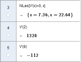 Vi ser også at må være et tall som er større enn 0 og mindre enn 0 (Hvorfor?). a) Finn ved regning hvilken verdi av som gir størst volum av esken.