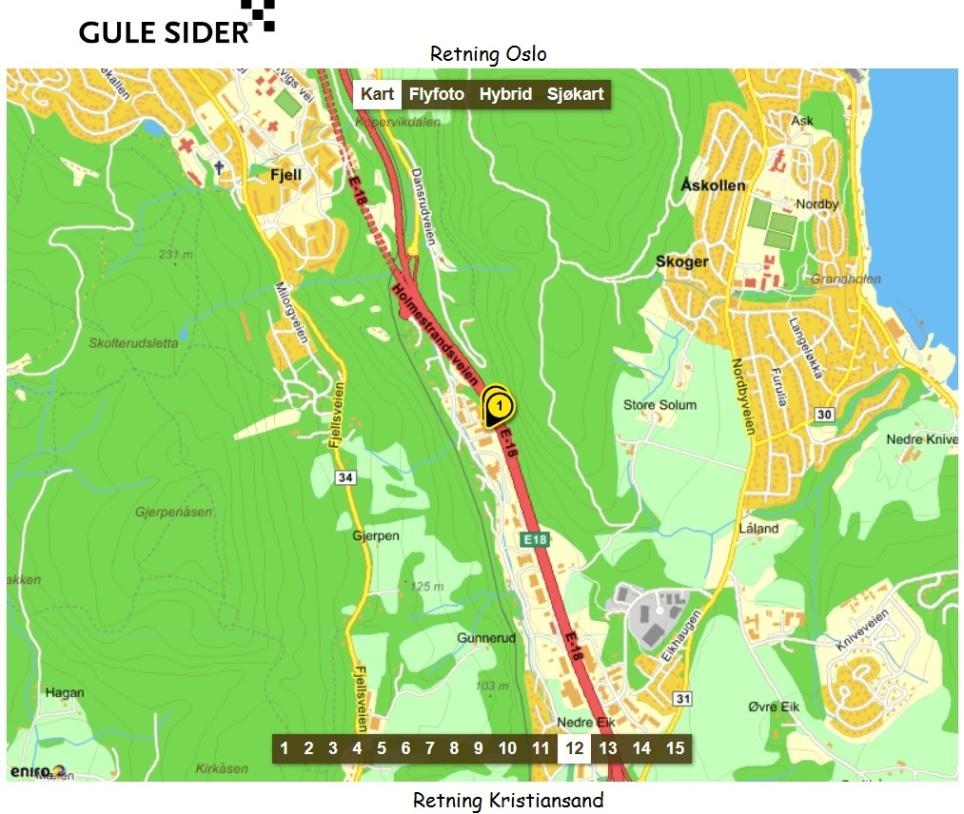 (stopper rett utenfor) Stoppested/Bussholdeplass: Kobbervikdalen 86 Rutetidene for buss nr. 96: http://www.rutebok.