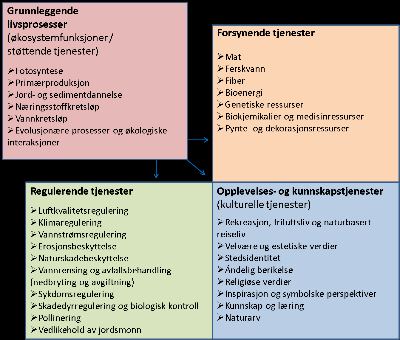 Direkte bidrag til