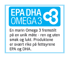 TINE Fruktyoghurt med Omega 3 Inneholder marint Omega 3 EPA og DHA Ett beger bidrar til ca 25 prosent av