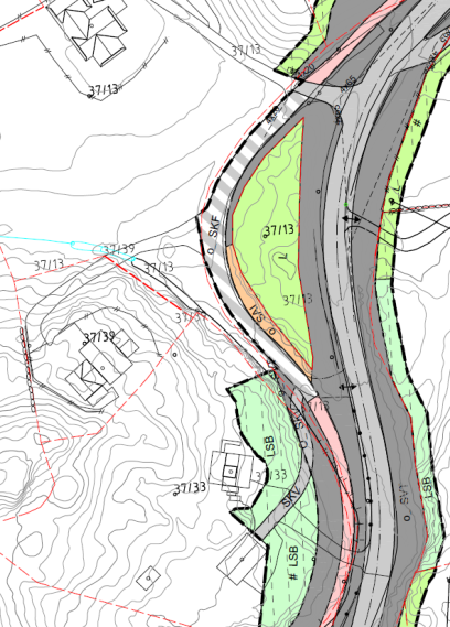 3.6 Avkjørsler Fig. 10 - Endring av avkjørsel i Rekevik I hovedsak opprettholdes avkjørslene til fv. 468 som i dag. I Rekevik er det forslått endring av avkjørsel.