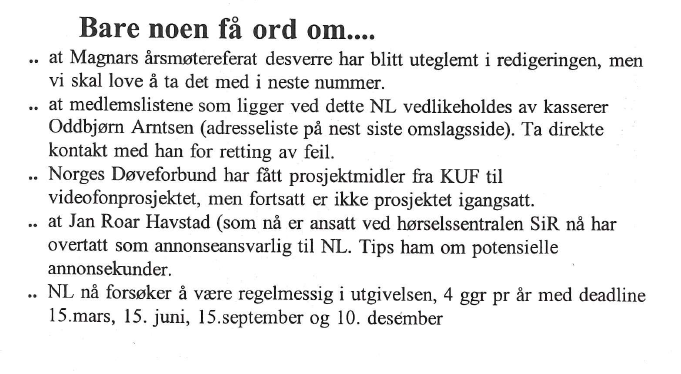 26 Bare noen få ord om : at det i 1999 kostet 550