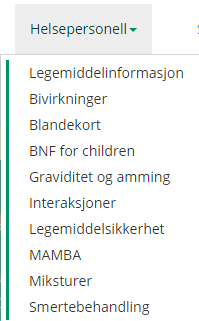 Miksturlisten Et arbeidsverktøy for helsepersonell 141 miksturer ute på internett ca.