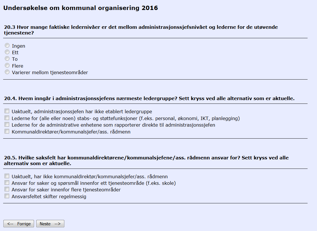 186 Side 10: Besvares av kommuner som ikke har parlamentarisme som styringssytem (spm.