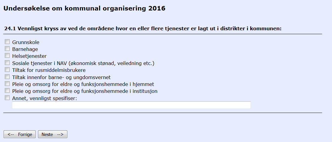 189 Side 16: Besvares av kommuner som svarer at enkelte