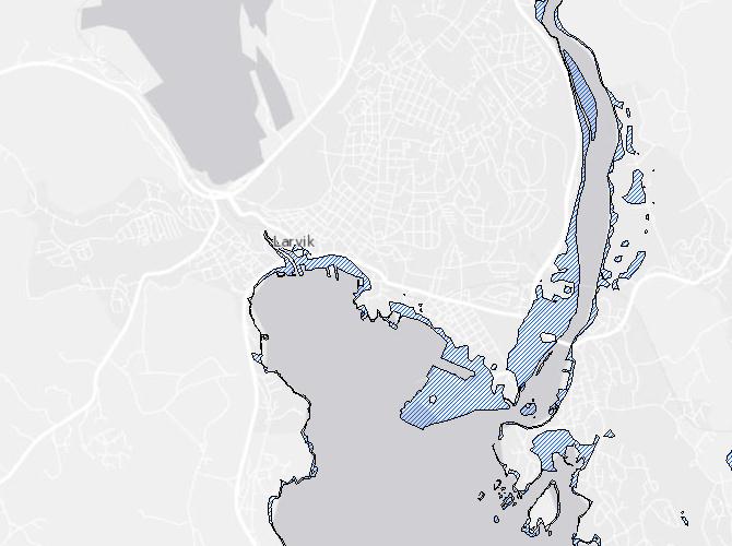 Utsnitt temakart landbruksklassifisering Utsnitt temakart