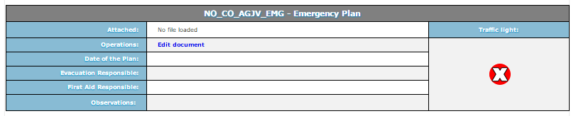 Declaration and acceptance of OH&S Plan, OH&S managment plan, Emergency and Evacuation plan: Deklarasjon som skal underskrives og dokumenter som skal være lest og forstått finnes i hovedmenyen som