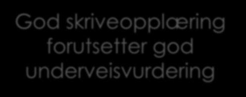 God skriveopplæring