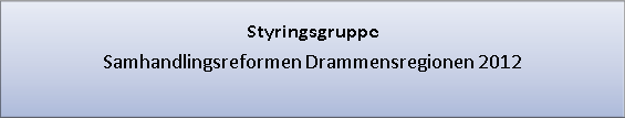 Vestre Viken - Kommunesamarbeid REFERANSEGRUPPER: Brukergrupper Faggrupper Politikere Arbeidstakerorganisasjoner Framdriftsplaner 2009 2010 2011 30.