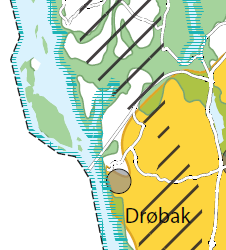 Aspond Digerudgrunnen Håøya. Indre Hallangspollen.. Figur 1.