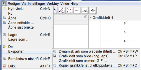 20 Med tall Med formler PC: (Ctrl + d) Mac: (Cmd + d) Overføring til Word Alternativ 1 Klikk