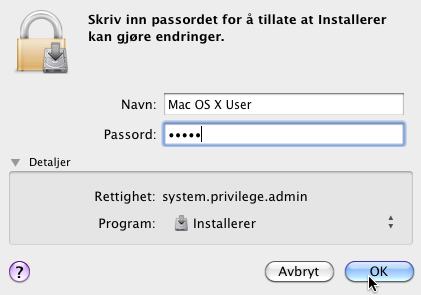 11 7. NTFS for Mac OS X er et kommersielt distribuert produkt, som imidlertid kan brukes helt gratis uten begrensninger i en 10-dagers prøveperiode.