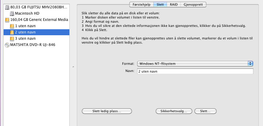 20 Typiske programtilfeller Du kan møte på ulike situasjoner der Paragon NTFS for Mac OS X vil være den beste løsningen. La oss se litt nærmere på to av dem. 1.