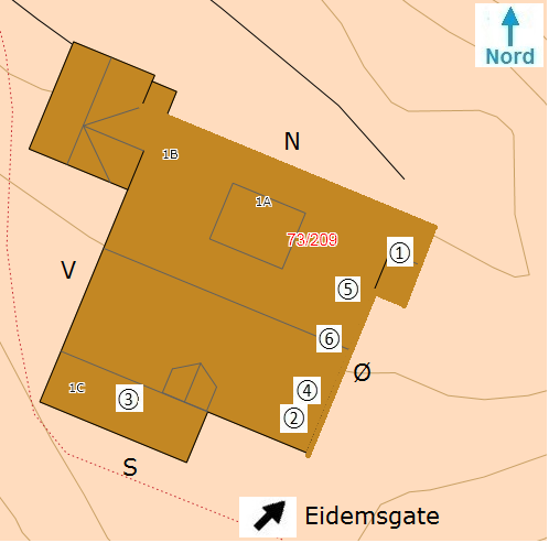 Rapport utført av: FV 210 Kongsvinger Vurdering av fasadetiltak 2015-12-15 VHA Knr./Gnr./BNr.