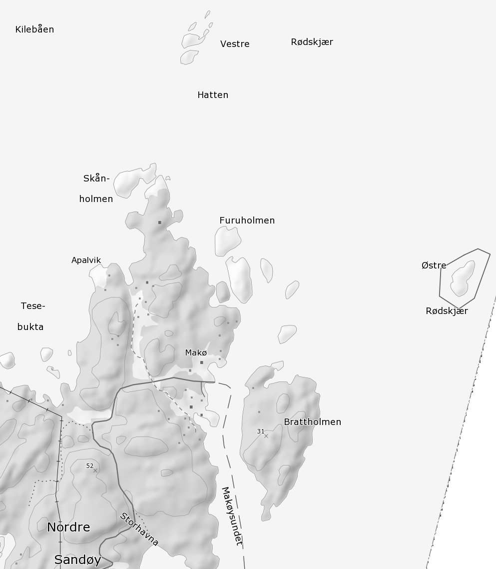 0 100 200 300m Målestokk 1 : 12500 ved A4 utskrift Utskriftsdato: 03.11.