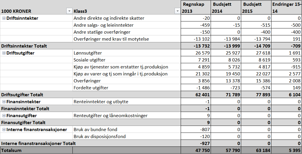 RÅDMANN OG STØTTEFUNKSJONER Inneholder ansvar 110 rådmann, 111 tillitsvalgte, 160 økonomi, 166 Skatteoppkrever i Værnesregionen, 167 Arbeidsgiverkontrollen i Trøndelag, 170 stab, 171 lærlinger, 175