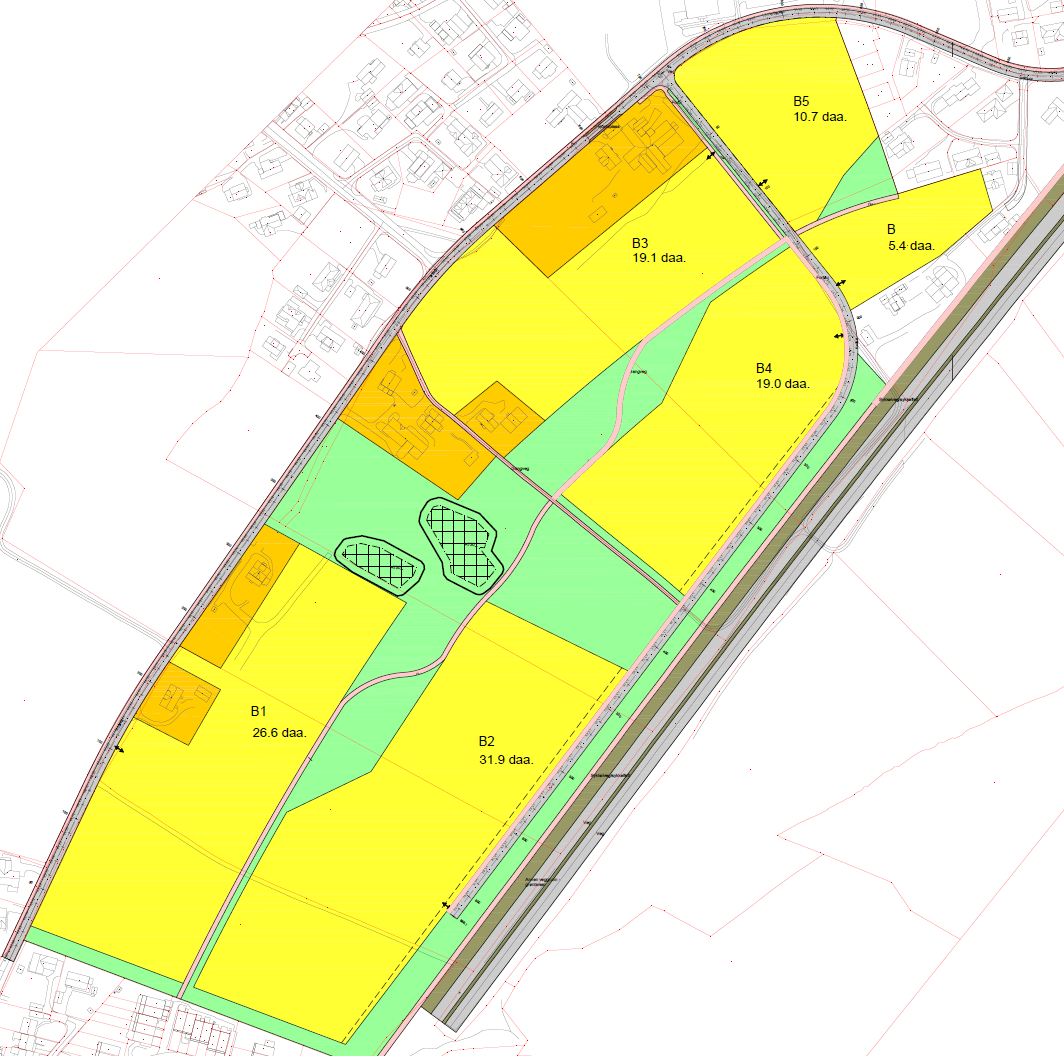 1 Innledning Block Watne AS og Kruse Smith Eiendom AS utarbeider en områderegulering for HA07/HA08 som en del av utbyggingen i Sandnes øst. Planområdet er vist under. Figur. 1.