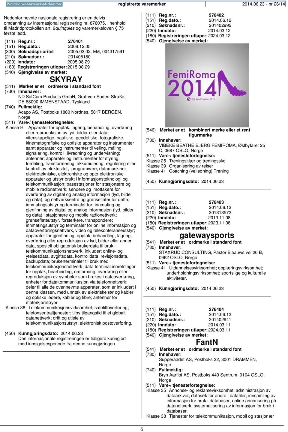 29 (180) Registreringen 2015.08.